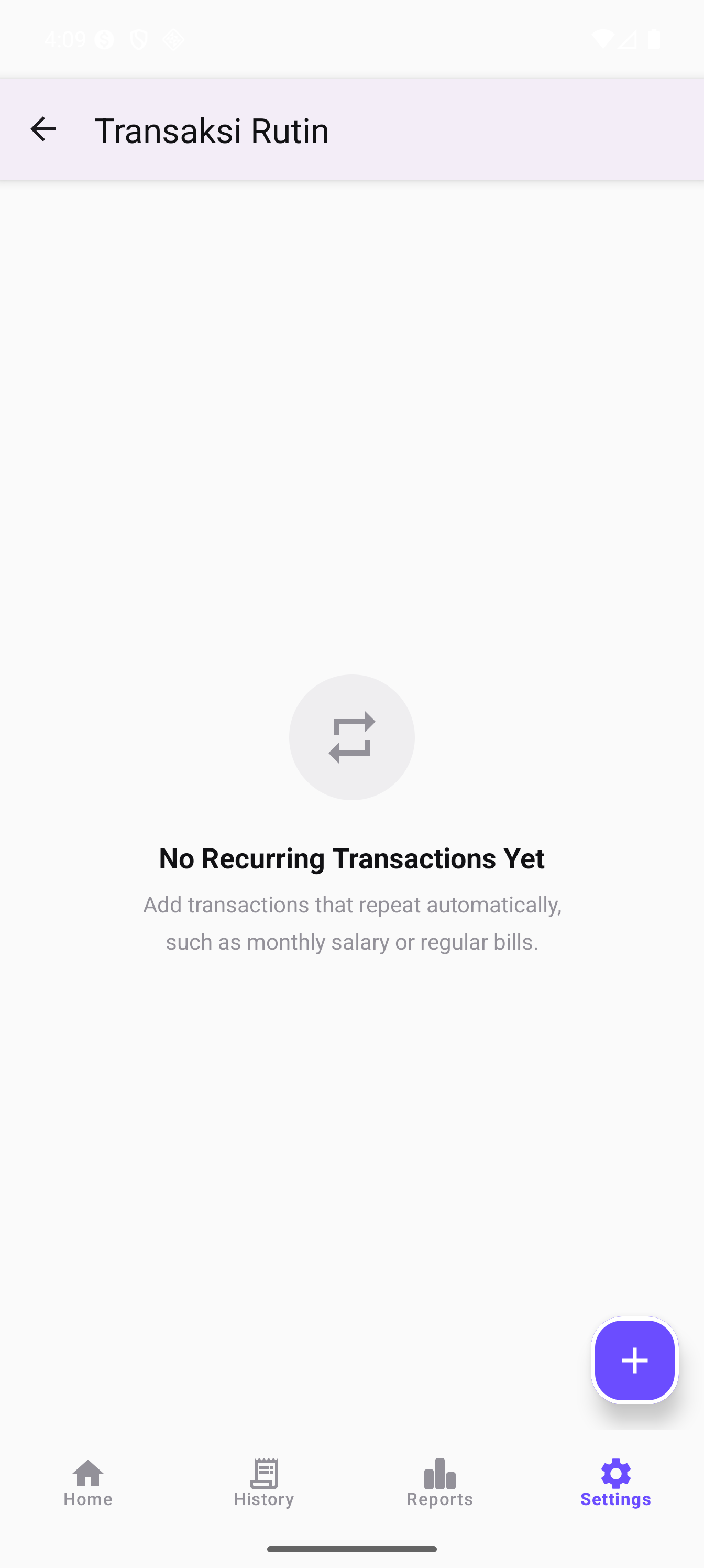 Recurring List